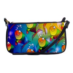 Fish Pattern Shoulder Clutch Bags by Nexatart