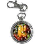 Abstract Fish Artwork Digital Art Key Chain Watches Front