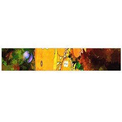 Abstract Fish Artwork Digital Art Flano Scarf (large)