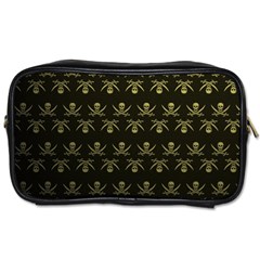 Abstract Skulls Death Pattern Toiletries Bags by Nexatart