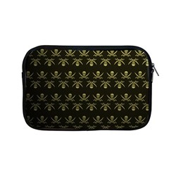 Abstract Skulls Death Pattern Apple Macbook Pro 13  Zipper Case