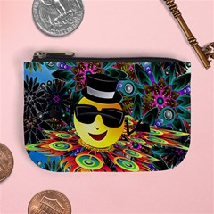 Abstract Digital Art Mini Coin Purses