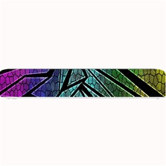 Abstract Background Rainbow Metal Small Bar Mats by Nexatart