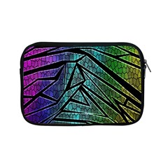 Abstract Background Rainbow Metal Apple Ipad Mini Zipper Cases by Nexatart