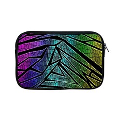 Abstract Background Rainbow Metal Apple Macbook Pro 13  Zipper Case