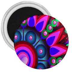 Abstract Digital Art  3  Magnets