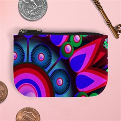 Abstract Digital Art  Mini Coin Purses