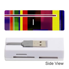 Abstract Art Geometric Background Memory Card Reader (stick)  by Nexatart