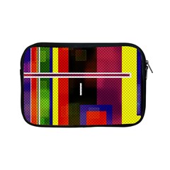 Abstract Art Geometric Background Apple Ipad Mini Zipper Cases by Nexatart