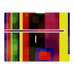 Abstract Art Geometric Background Double Sided Flano Blanket (mini)  by Nexatart