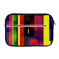 Abstract Art Geometric Background Apple Macbook Pro 17  Zipper Case by Nexatart