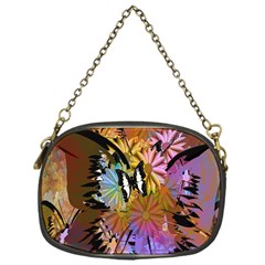 Abstract Digital Art Chain Purses (one Side) 