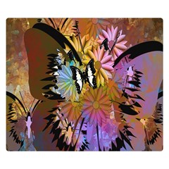 Abstract Digital Art Double Sided Flano Blanket (small)  by Nexatart