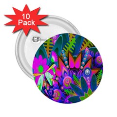 Abstract Digital Art  2 25  Buttons (10 Pack) 