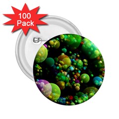 Abstract Balls Color About 2 25  Buttons (100 Pack)  by Nexatart