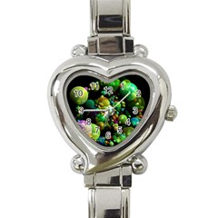 Abstract Balls Color About Heart Italian Charm Watch by Nexatart