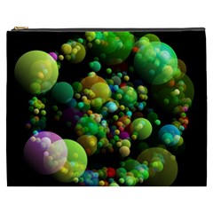 Abstract Balls Color About Cosmetic Bag (xxxl)  by Nexatart