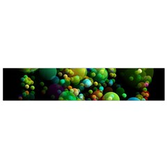 Abstract Balls Color About Flano Scarf (small) by Nexatart