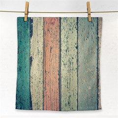 Abstract Board Construction Panel Face Towel by Nexatart