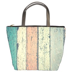 Abstract Board Construction Panel Bucket Bags