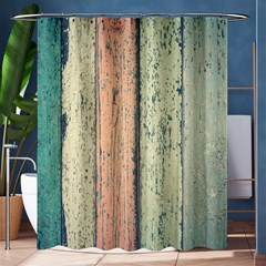 Abstract Board Construction Panel Shower Curtain 60  X 72  (medium)  by Nexatart