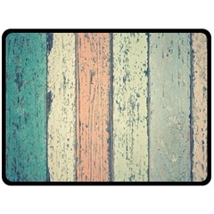 Abstract Board Construction Panel Double Sided Fleece Blanket (large)  by Nexatart