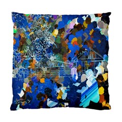 Abstract Farm Digital Art Standard Cushion Case (one Side) by Nexatart