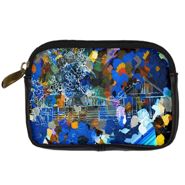 Abstract Farm Digital Art Digital Camera Cases