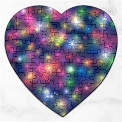 Abstract Background Graphic Design Jigsaw Puzzle (heart) by Nexatart