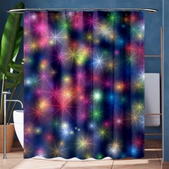 Abstract Background Graphic Design Shower Curtain 60  X 72  (medium)  by Nexatart