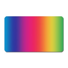 Abstract Rainbow Magnet (rectangular)