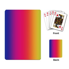 Abstract Rainbow Playing Card by Nexatart