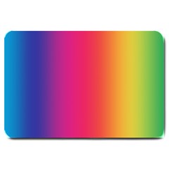 Abstract Rainbow Large Doormat 