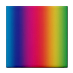 Abstract Rainbow Face Towel