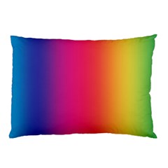 Abstract Rainbow Pillow Case by Nexatart