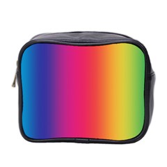 Abstract Rainbow Mini Toiletries Bag 2-side