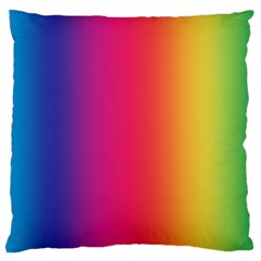 Abstract Rainbow Standard Flano Cushion Case (two Sides) by Nexatart