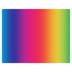 Abstract Rainbow Double Sided Flano Blanket (medium)  by Nexatart