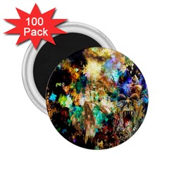 Abstract Digital Art 2 25  Magnets (100 Pack)  by Nexatart