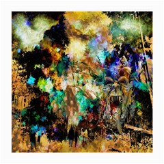 Abstract Digital Art Medium Glasses Cloth