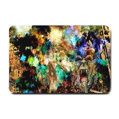 Abstract Digital Art Small Doormat  by Nexatart