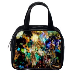 Abstract Digital Art Classic Handbags (one Side)