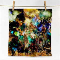 Abstract Digital Art Face Towel