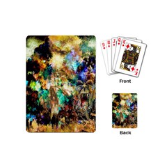 Abstract Digital Art Playing Cards (mini) 