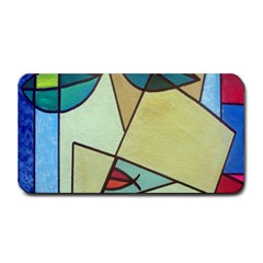 Abstract Art Face Medium Bar Mats