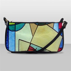 Abstract Art Face Shoulder Clutch Bags