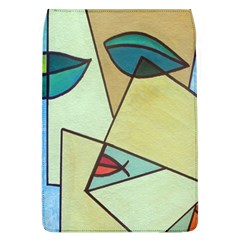 Abstract Art Face Flap Covers (l)  by Nexatart