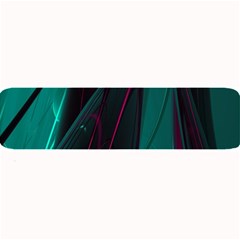 Abstract Green Purple Large Bar Mats