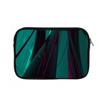 Abstract Green Purple Apple MacBook Pro 15  Zipper Case Front