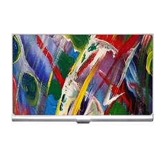 Abstract Art Art Artwork Colorful Business Card Holders by Nexatart